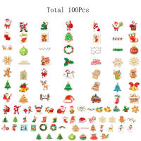 100Pcs Actividades De Navidad Para Niños Pegatinas Personalizables Para Crear Tus Propias Pegatinas De Navidad Para Niños Pequeños - details 1