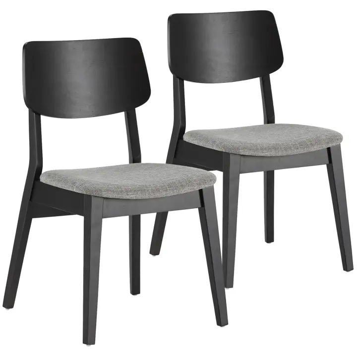 VS Venta-Stock Pack 2 sillas Susi, Madera Maciza - 1