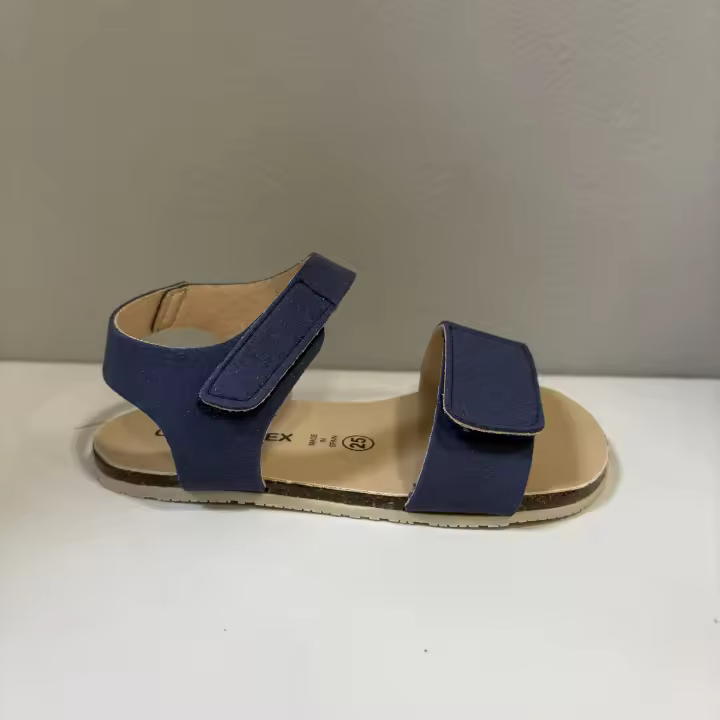 SANDALIA RESPETUOSA COQUEFLEX 15518 SUEDE NAVY BAREFOOT - 1