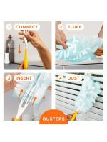 Recambios De Escobas Desechables Electrostáticas Cabezas De Duster Para Electrónica Muebles Blinds Y Ventiladores De Techo Suministros De Limpieza Accesorios - details 2