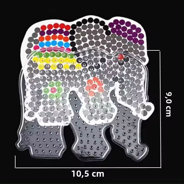 Perler Beads 5mm Hama Bricolaje Educativo Para Niños Juego De Rompecabezas DIY Regalo Plástico Alimenticio Unisex - 1
