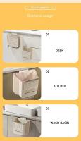 Bandeja De Cocina Plegable Y Montada En La Pared Ecológica De Plástico Accesorio De Cocina Para Almacenamiento Y Basura - details 10
