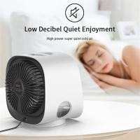 Aire acondicionado, enfriador de aire, nuevo aire acondicionado de escritorio mejorado, enfriador de aire portátil con ventilador de agua helada, mini aire acondicionado personal - details 1