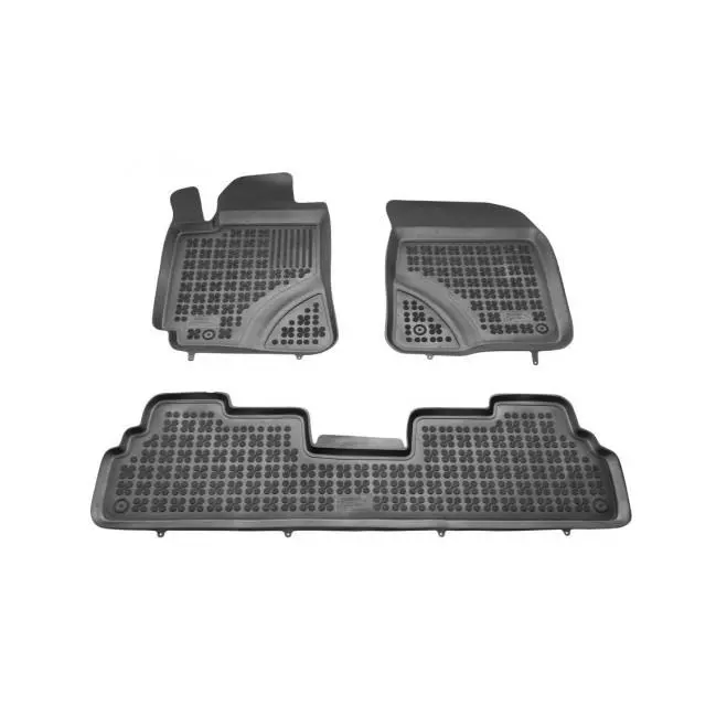 Rezaw Plast Alfombrilla caucho 3D premium  Toyota COROLLA VERSO II  2004 - 2009  REF: 201418 - 1