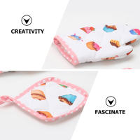 Delantal De Cocina Para Niños Y Niñas Conjunto De Herramientas De Cocina Para Chef Incluye Delantal Y Sombrero De Chef Para Niños Y Chicos - details 3