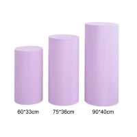 3Pcs Cubiertas Para Pedestal De Cilindro Para Decoración De Mesas De Postres Para Bodas Agradecimientos Cumpleaños Fiesta - details 13