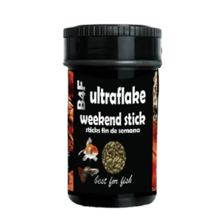 B4F WEEKEND STICK 100ml - Alimento para Peces Vacaciones y Fines de Semana - Rápido Hundimiento - 1