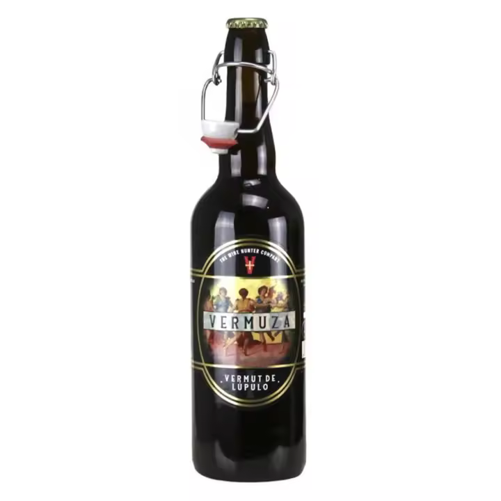 Valdovinos Vermuza - Vermut rojo macerado con lúpulo de cerveza - 1