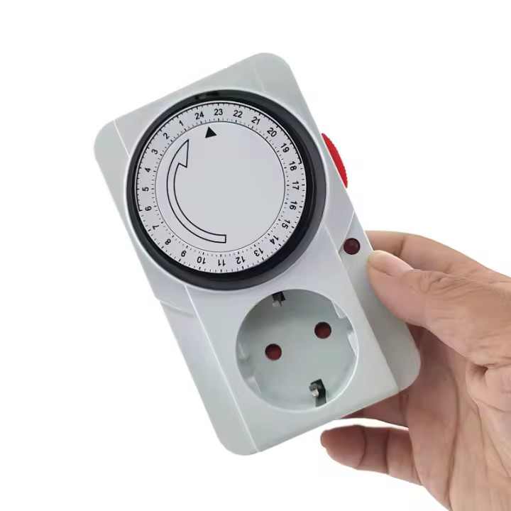 Interruptor de temporizador cíclico de 24 horas, temporizador de cocina, Enchufe Europeo, 30VAC, 3500W, 16A, DESDE ESPAÑA  MARKETPLACEXT  H44 - 1