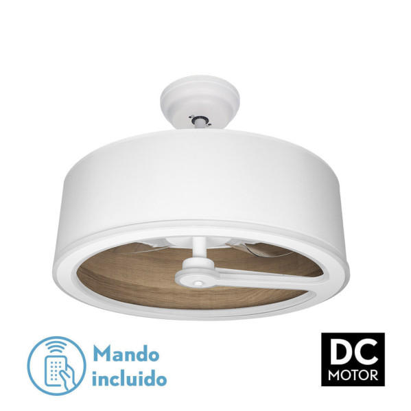 FABRILAMP Ventilador Dc Tatiana 110w Blanco/mad.Oscura 3 Aspas 62d 3000-4000-6000k 9350lm Control remoto, memoria… — oferta en Miravia