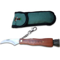 CUPERINOX Navaja Setas Navaja para setas Navaja champiñon navaja setera  Acero Inoxidable  navaja setas cepillo  Funda Navaja Incluida  Navaja Micologica - details 0