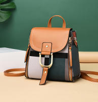 Mochila De Piel PU Pequeña Para Mujer Estilo Retro Cuadros Calidad Superior Viaje Mochila Escuela Bolsa De Hombro Moda - details 12