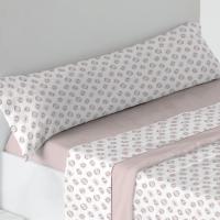 UNIFABRICS Sabanas Invierno térmicas de Coralina Estampadas, Doble Cara Térmica Mod.CERCHIO Maquillaje para Cama 90,105,135,150 y 180 .Gramaje 180 gr/m extra suave - details 0