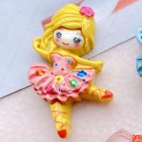 10 Pcs Figuras De Ballet Kawaii En Resina Para Manualidades Y Joyería Regalo Para Niños Accesorio Para Peinado DIY - details 8