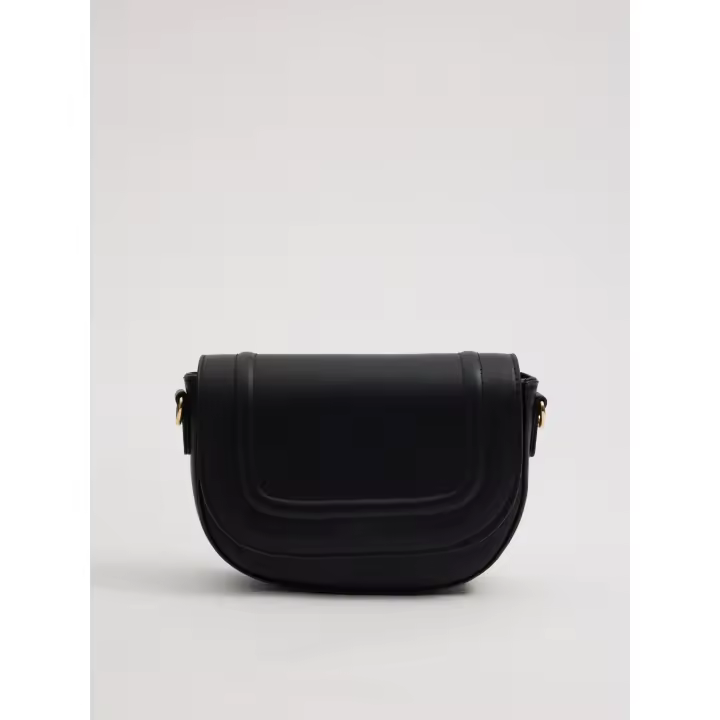 Bolso cruzado compacto en polipiel, con cierre seguro y correa ajustable INSIDE - 1