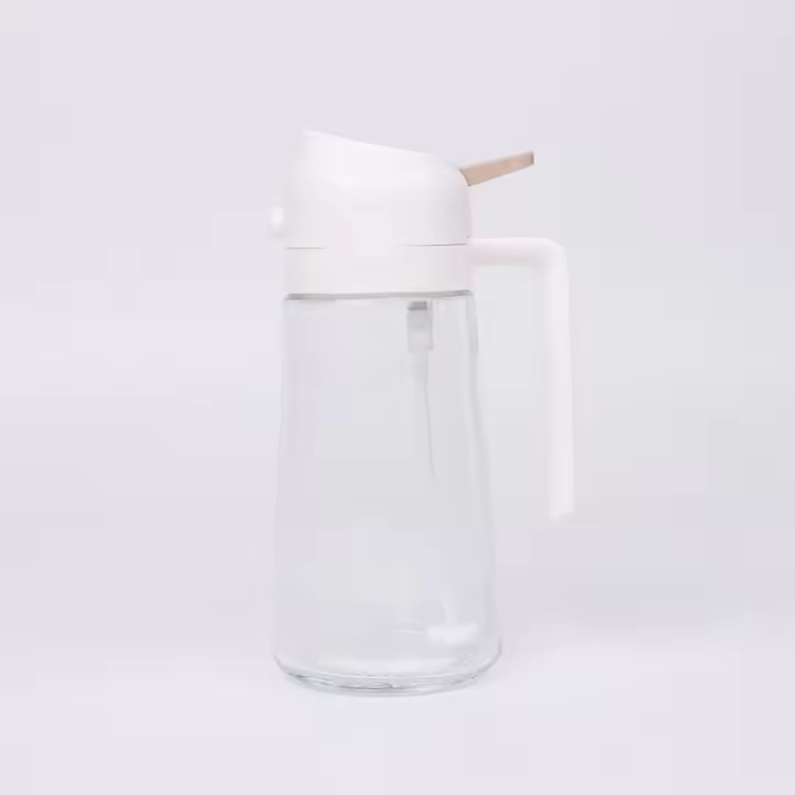 TrendPlain Botella dispensadora de Aceite de 16 onzas para Cocina, dispensador de Aceite de Oliva 2 en 1 y PULVERIZADOR DE AGUA, botella de Aceite de Oliva de 470 ml, PULVERIZADOR DE AGUA DE OLIVA - 1