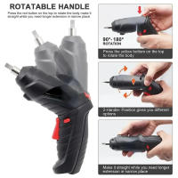 Batería De Litio Para Herramientas Eléctricas De Mantenimiento Doméstico 1800mAh Mini Taladro Eléctrico Sin Cable 3.6v Para Reparación Doméstica - details 1