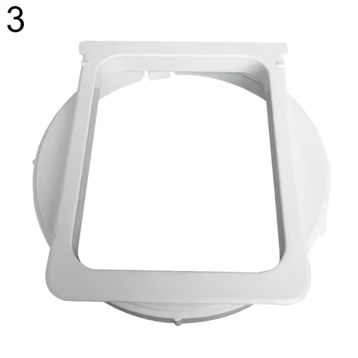 Adaptador de Manguera de Aire Acondicionado,Interfaz de Adaptador de Manguera para Ventana de Aire Acondicionado, 150 mm Móvil Aire Acondicionado Portátil Interfaz Cuadrada - 1