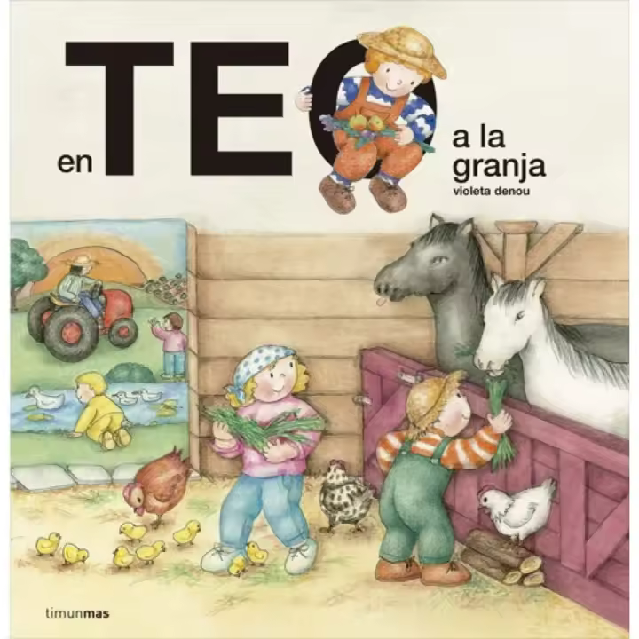 Libro En teo en la granja. Editorial ESTRELLA POLAR Año 2016 Autor Demou, Violeta ISBN 9788416522682 - 1