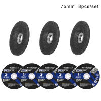 8Pcs/Set Rueda De Molienda 75mm 3 Pulgadas Para Corte De Metal Madera PVC Herramienta De Molienda Mini Corte Discos De Metal - details 9