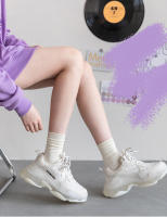 Calcetines De Nylon Finos Para Mujer Estilo Coreano Japonés Calcetines De Pierna Media Para Verano Calcetines De Color Sólido Moda Universitaria - details 0