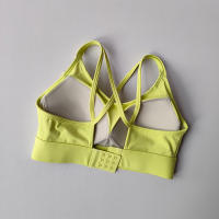 Top De Yoga Para Mujer Verano Absorbedor De Choques Con Bonito Contrafuerte Deportivo Y Profesional Para Pilates Material De Nylon - details 14