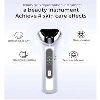 Máquina De Tratamiento Facial Galvanico Antiarrugas Acné Rejuvenecimiento Piel EP RF EMS LED Belleza Equipamiento USB Cargador Plástico - details 3