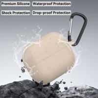 Funda De Silicona Suave Para Samsung Galaxy Buds 3/3Pro Con Lápiz De Limpieza Resistentes Al Choque Y Polvo Con Llavero - details 4