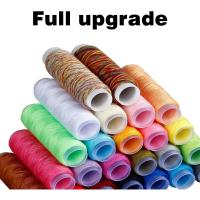 Kit de costura con 24 colores de hilo diferentes-Muchos accesorios-98 piezas multicolor - details 3