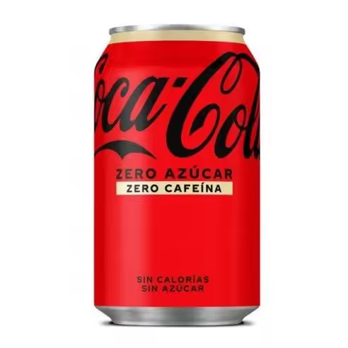 Pack 24 Coca-Cola Zero Zero 33cl lata - 1