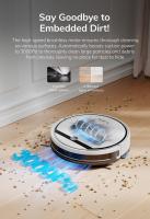 ILIFE V3X Aspiradora robot, 2 en 1 aspiradora y fregona, succión de 3000Pa, recipiente de polvo de 300 ml, planificación giroscópica, control inteligente de la aplicación, tiempo de ejecución de hasta 120 minutos - details 2