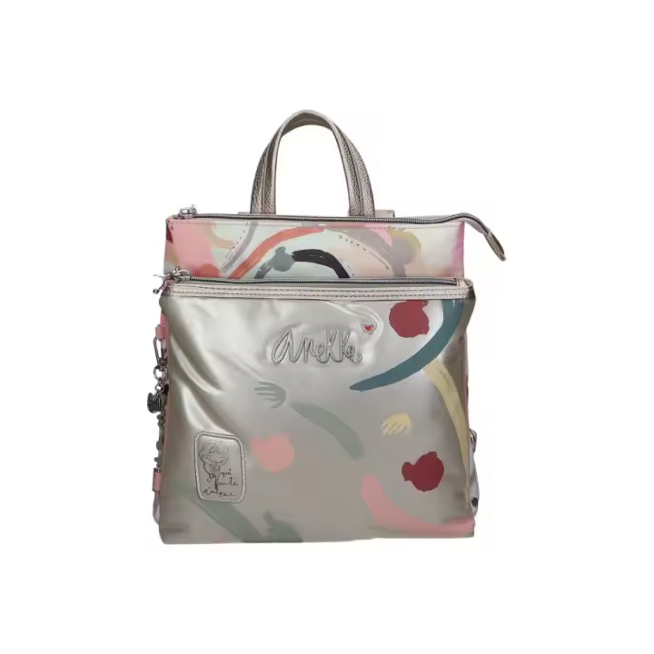 ANEKKE | Mochila de Paseo Anekke Alma para Mujer – Mochila Mediana Multicolor – Mochila con Cremallera – Varios Compartimentos – Cómoda y Versátil – Tendencia – Espaciosa – Casual – Modelo 40605-233 - 1