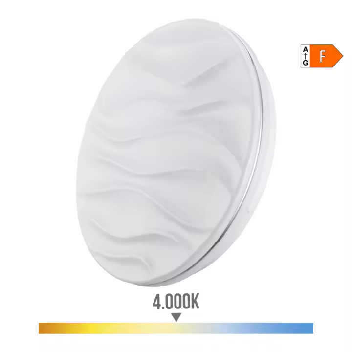 Edm - Aplique de Superficie LED 12w 1160lm 4000k ø26x5,2cm Modelo Desert - 1