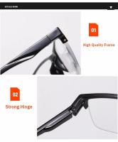 Gafas De Lectura Ultraligero Marco Medio Para Hombres Y Mujeres Gafas De Presbicia +0.75 a +4.0 Anti-reflectivas Para Interior - details 6