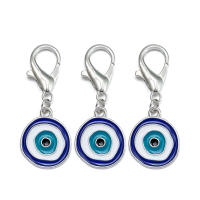 Lucky Eye Set De 3 Llaveros Con Piedras De Ojo Turco Y Mano De Fatima Llavero De Aleación De Metal Para Coche Y Bolso - details 30