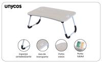 Mesa plegable sin cajón UNYCOS Mesa auxiliar, ergonómica, ideal para ordenador portátil y libros - details 3