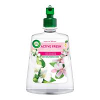 AIR WICK Pack de 2 botes de Active Fresh ambientador automático Olas del Océano y Sol Marino, Algodón suave, Flor de jazmín, Lavanda y lirio con aceites esenciales naturales recambio 228 ml - details 1