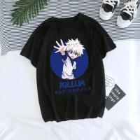 Camiseta Anime Hunter X Hunter Japonés Manga Hisoka Killua Zoldyck Kawaii Divertido Harajuku Kurapika Diablos Moda Casual Para Jóvenes - details 17