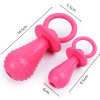 Juguete Para Morder De Goma Indestructible Para Perros Pequeños Limpia Los Dientes Entrena El Chewing Juguetes Para Mascotas - details 0