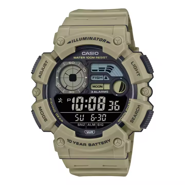 CASIO Reloj de Pulsera WS-1500H-5BVEF Hombre Digital - 1