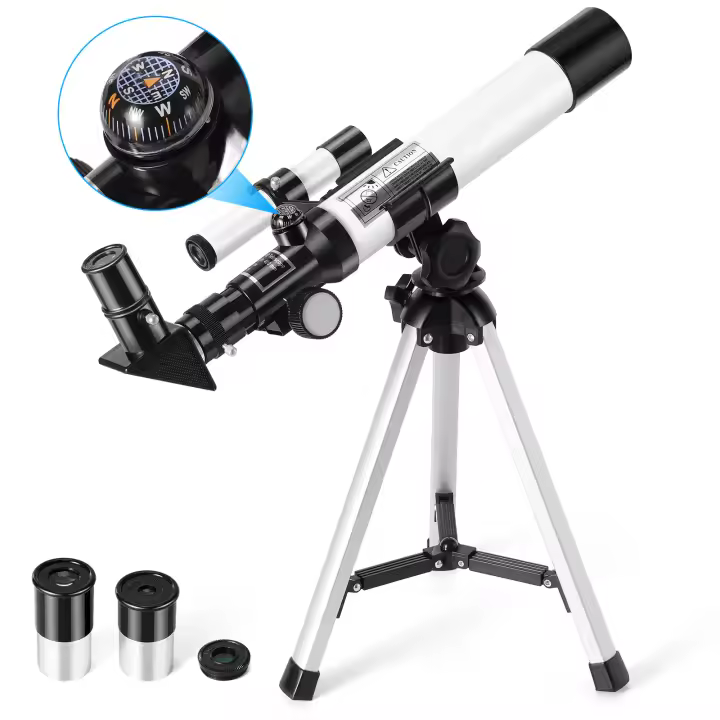 40040 Telescopio astronómico Monocular Telescopio astronómico profesional Reflectante Spyglass Camping para viajes Regalos para niños - 1