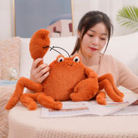 Muñeco De Peluche De Lobo De 30 Cm Cangrejo De 22 Cm Decoración Para Habitación De Gato Y Perro Juguete De Animales Suave Regalo Para Niños - details 8