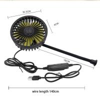 Ventilador de coche, ventilador de coche, refrigerador de Aire Automático, Negro - details 0