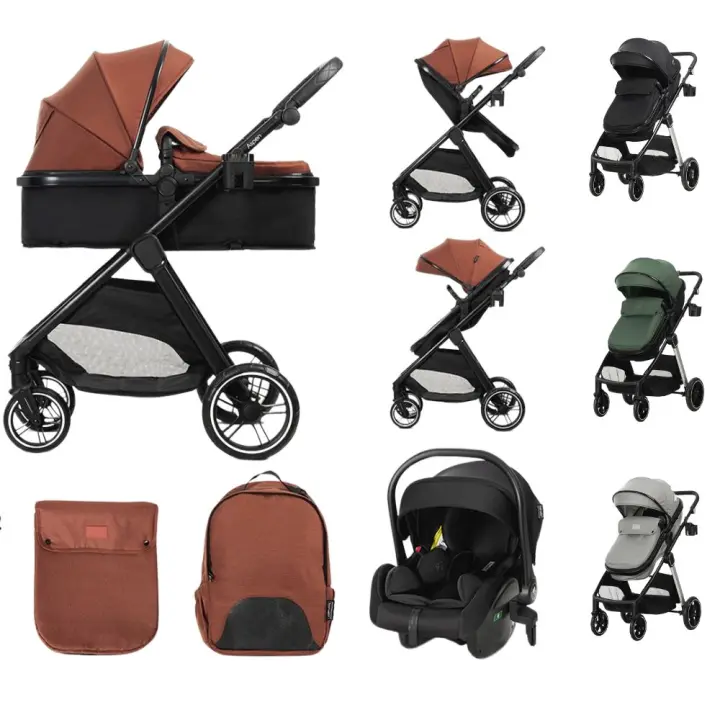 LORELLI Carrito de Bebé Trio Convertible ASPEN de Lorelli hasta 22 kg - 1