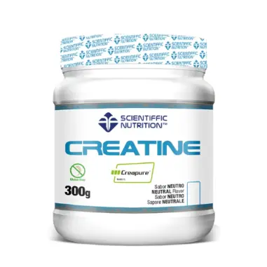 SCIENTIFFIC NUTRITION CREATINA CREAPURE 300G PARA RENDIMIENTO MUSCULAR - 1