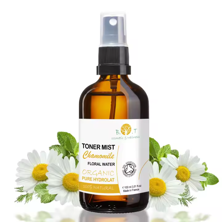 Hidrolato Orgánico de Manzanilla Romana | Agua floral de camomila - Tónico Facial Natural - B.O.T Cosmetic & Wellness - 1