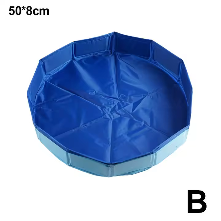 Baño Plegable Para Perros Y Gatos Piscina Para Mascotas Limpieza Y Bañado Baño De Bird Bath Accesorios Para Mascotas - 1