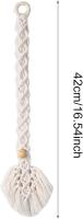 Strap &; Rideau - Arêties à; Cortinas, accesorios decorativos de moda Corbata para Cortinas, soportes y Correas Cortina para textiles Y; Hogar, decoración del Hogar-Beige - details 0