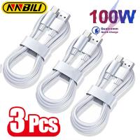 Cable De Carga Rápida Tipo C NNBILI 1-3PCS 10A 100W Para Huawei OPPO Vivo iQoo Cable De Datos USB C Alta Velocidad - details 0
