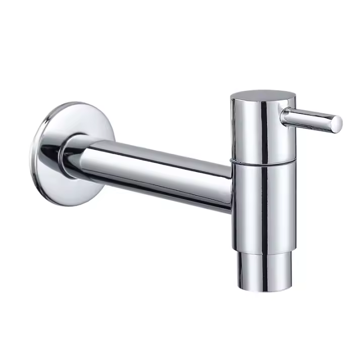 Grifo de Agua Fría de Acero Inoxidable para Piscina - Ahorro de Agua - 1